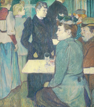 A Corner of the Moulin de la Galette Henri de Toulouse-Lautrec